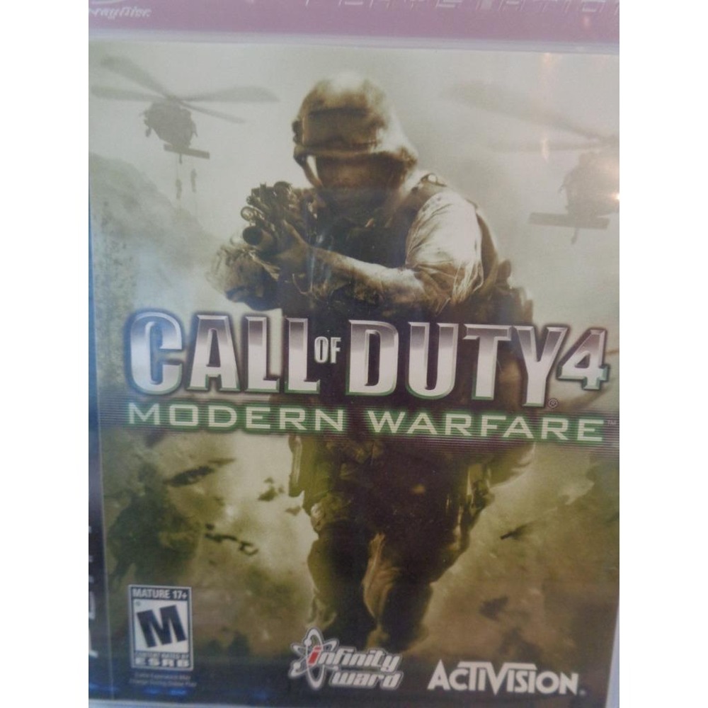Call of Duty 4: Modern Warfare (Sony PlayStation 3, 2007) PS3 Video Game